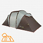 112870-T1 Палатка туристическая Hudson 4 Tourist tent, бежевый