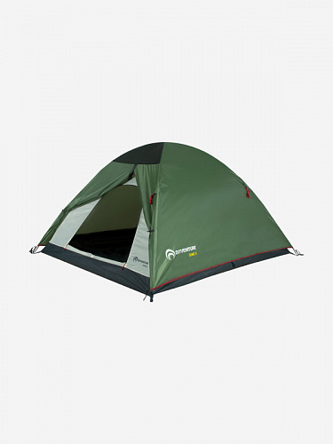 112881-74 Палатка туристическая DOME 3 Tourist tent, темно-зелёный (One size)