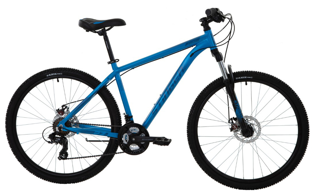 Велосипед STINGER 27.5" ELEMENT EVO (2021) синий, размер 20"