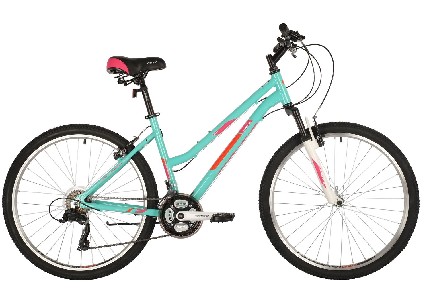 Велосипед FOXX 26" BIANKA зеленый, алюминий, размер 17"