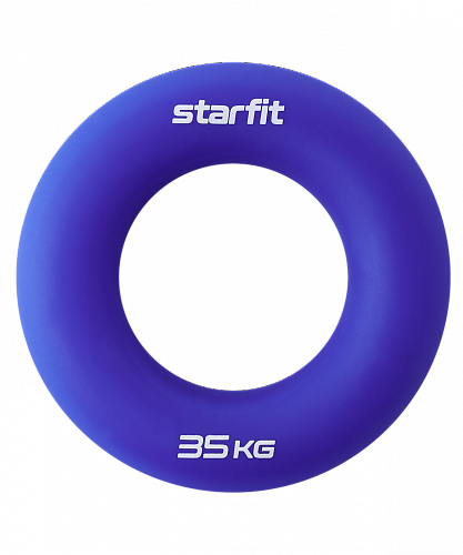 Эспандер кистевой STARFIT Core ES-404 кольцо, силикогель, d=8,8 см, 35 кг, темно-синий