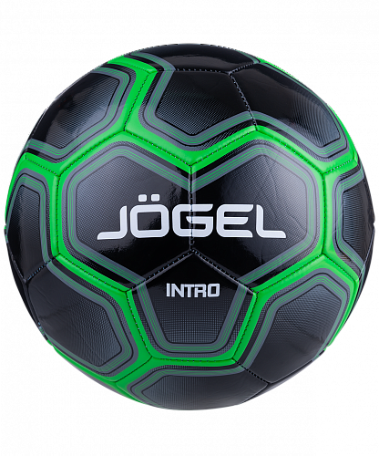 Мяч футбольный Jögel Intro №5, черный (BC20) 1/30