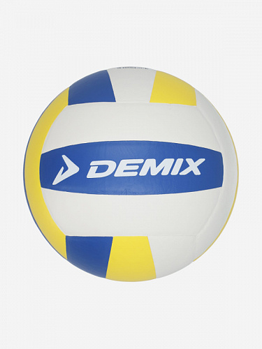 114836-MO Мяч волейбольный Volleyball ball, size 5, синий/жёлтый (5)