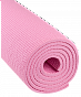Коврик для йоги и фитнеса STARFIT FM-101 PVC, 0,8 см, 183x61 см, розовый пастель