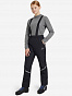 112593-99 Брюки для беговых лыж для девочек с подтяжками Girls' cross-country ski pants with suspend (134-140)