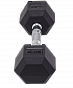 Гантель гексагональная STARFIT DB-301  4 кг, обрезиненная, черный