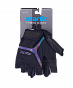 Перчатки для фитнеса Starfit WG-103, черный/светоотражающий (M)