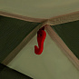 112883-74 Палатка туристическая CADAQUES 3 Tourist tent, темно-зелёный (one size)
