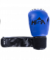 Перчатки боксерские KSA Spider Blue, к/з,  8 oz