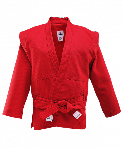 Куртка для самбо INSANE START IN22-SJ300, хлопок, красный, детский, 32-34