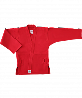 Куртка для самбо INSANE START IN22-SJ300, хлопок, красный, детский, 40-42