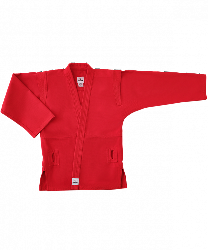 Куртка для самбо INSANE START IN22-SJ300, хлопок, красный, детский, 40-42