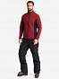 117293-84 Куртка трикотажная для мужчин Men's knitted jacket, бордовый (46)