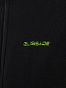 117293-BU Куртка трикотажная для мужчин Men's knitted jacket, черный/зеленый (46)