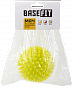 Мяч массажный BASEFIT GB-602 8 см, лаймовый