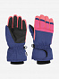 116313-LJ Перчатки детск. Kids' gloves, фиолетовый/малиновый (6)