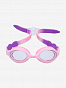 113449-82 Очки для плавания детск. Kids' swimming goggles, малиновый (One size)