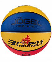 Мяч баскетбольный Jögel Streets 3POINTS №7 (BC21) 1/24