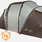 112870-T1 Палатка туристическая Hudson 4 Tourist tent, бежевый (one size)